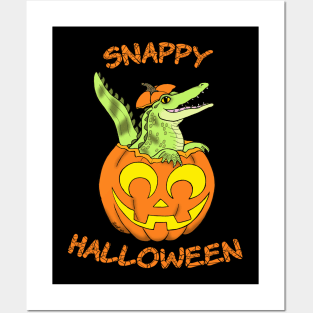 Halloween Croc Posters and Art